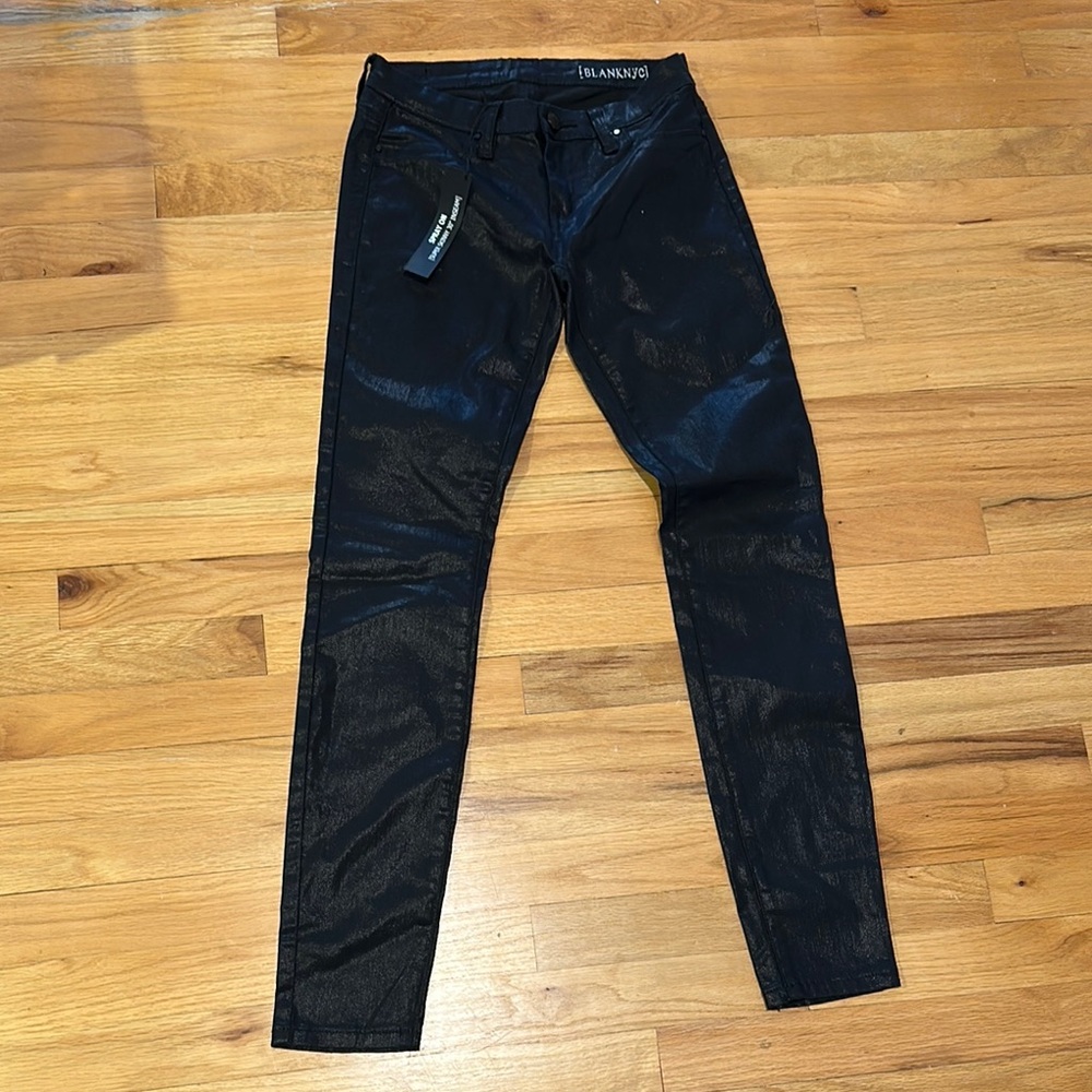 7 For All Mankind Black Skinny Jeans